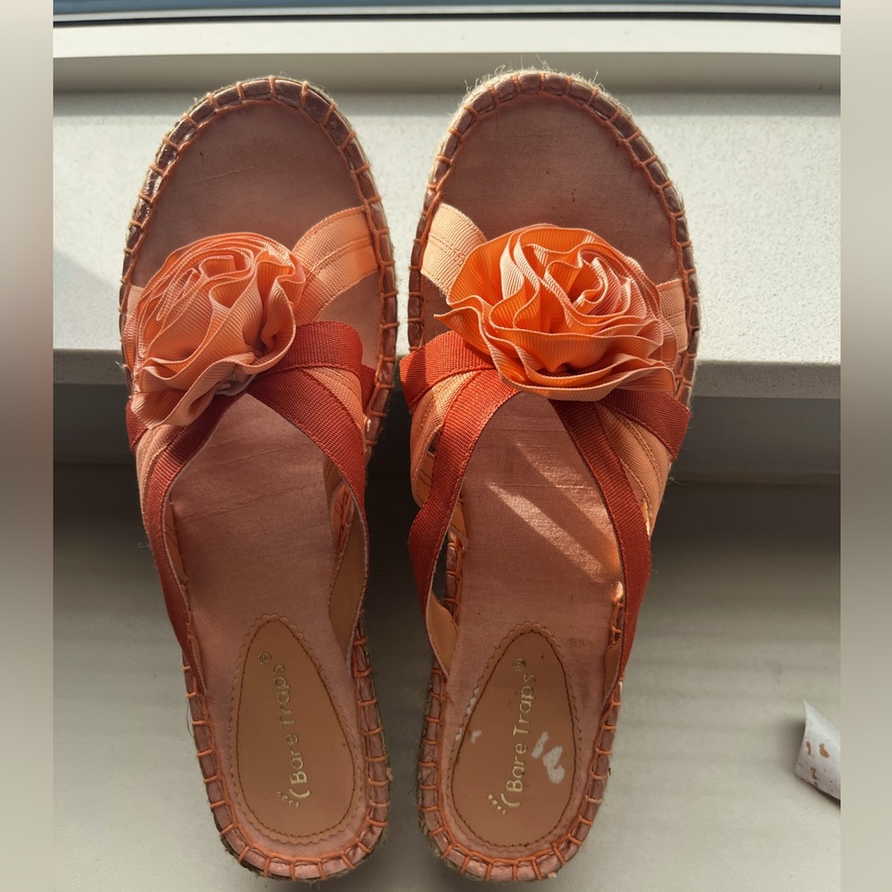 Bear Traps Low Wedge Rope Sandals